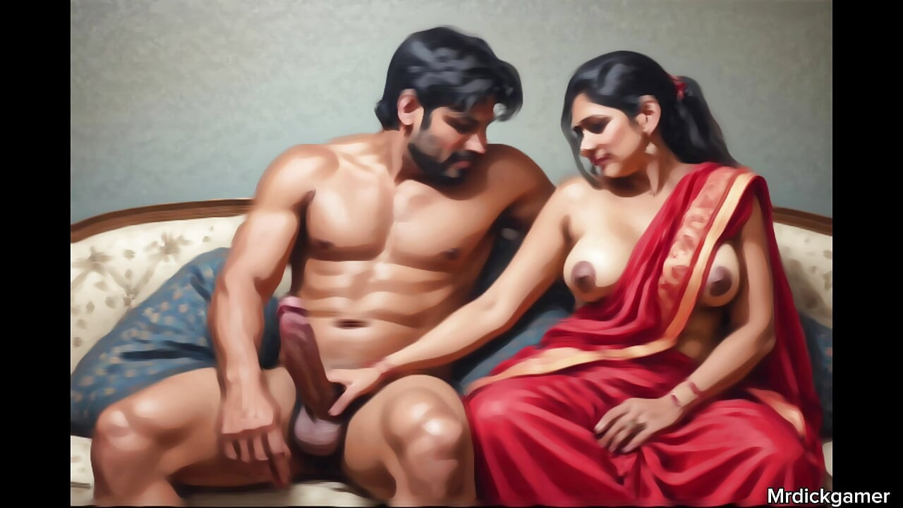 Indian sexy middle aged aunty with 18 year old college boy fucking everyday