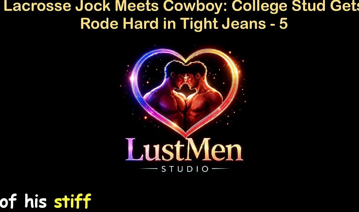 English Audio Gay Sex Story - Lacrosse Jock Meets Cowboy College Stud Gets Rode Hard in Tight Jeans - Part 5
