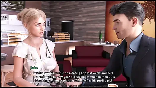 Mükemmel bir evlilik #22 - Jake, Kendra ve Anna öğle yemeği için gitti... Anne kendisiyle oynamış