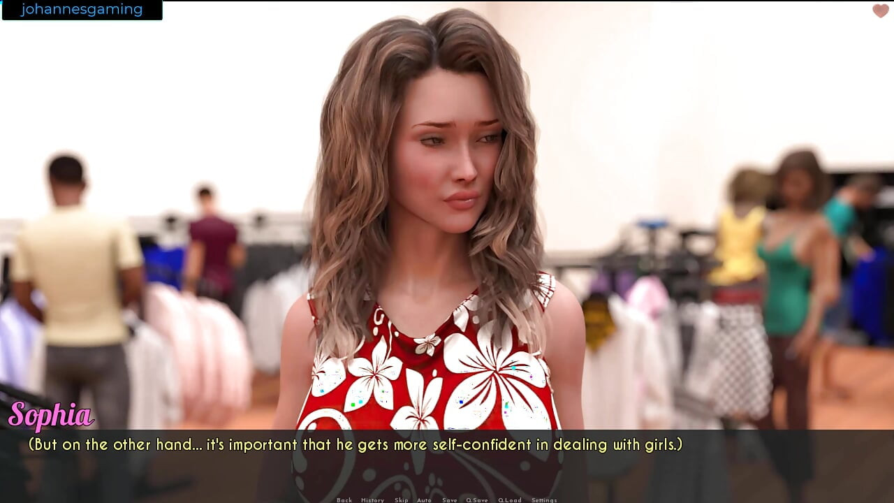 AWAM - going shopping and let Dylan see my boobs