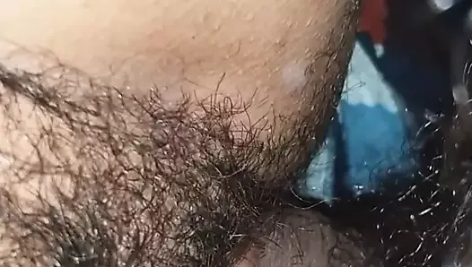 Indian home made POV with wife