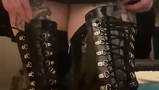 Sepatu Bot Renda Pvc Giaro