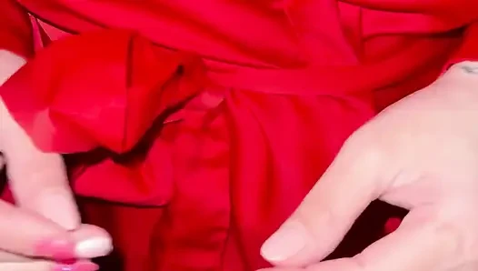 Sevgililer gününde ateşli kız arkadaşına seksi iç çamaşırıyla sürpriz yaptı ve bir süre birbirlerini siktiler