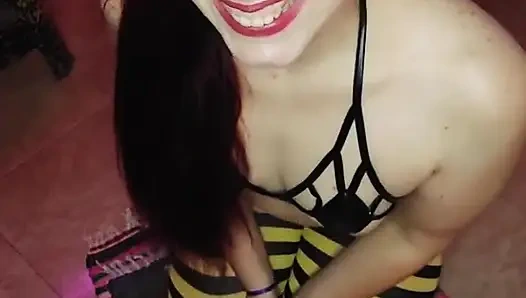 Rengringspigen Shyyfxx Genopvrker Chefen Med Kraften Fra Heavy Metal! JOI