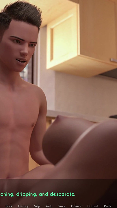 Awam Sophia Real Fuck - Guilty Pleasure Pixil - P1b - Dylan Fucks Sophia in the Kitchen but Won’t Let Her Cum