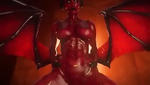 Oc Succubus in an Orgasmic Cowgirl