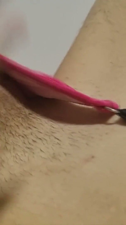 Sissy Shemale Masturbating her Big Hard Cock | Clip 2
