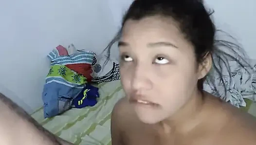 My Busty Colombian Wife with a Big Brunette Ass Didn't Want to Fuck