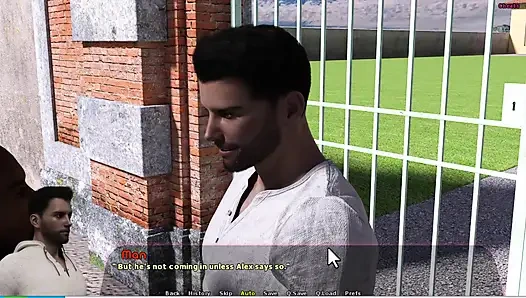 Haley Story #14 - Adriana and Haley had a sexy moment at the swimming pool...Johannes fucked Adriana.