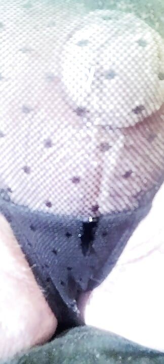 Leaking precum in my panties