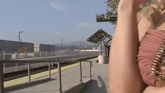 Kira Croft and Lexxxi Tyler Sexy lesbians lick each other