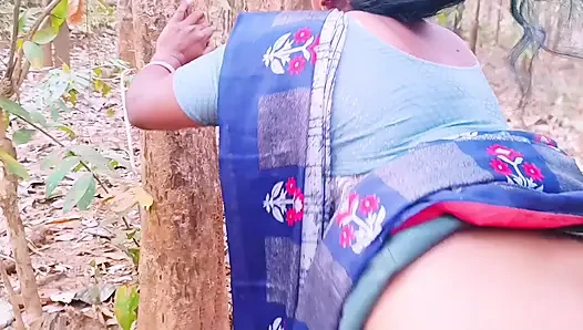 Indian Outdoor Sex. Desi Bhabi Secret Fucking Hubby in Forest. Telugu Dirty Talks.