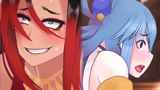 Sylvia x Aqua (futa transe)