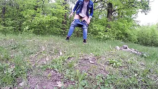 Peeing on the side of the road and many other places - compilation