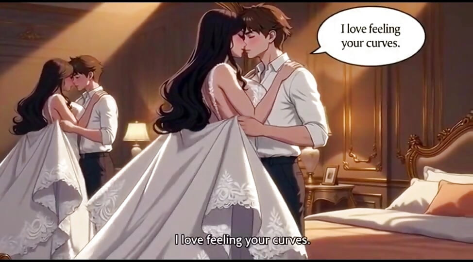Stepmom's Secret Wedding Night Moment with stepson