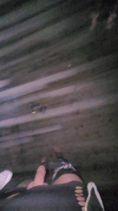 2 crazy women💀go to show off in the forest of Sénart, very late at night. ETIOLLES VaneSsaBiTCHx | Clip 2