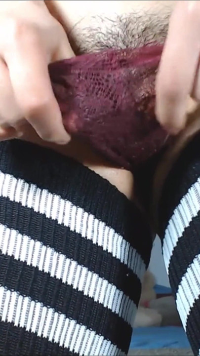 Peeing Through My Panties