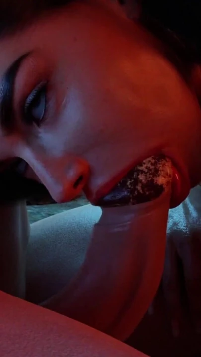 Unforgettable moment from "Miesha Dared to Do Dirty Dick Blowjob in Out of Control"