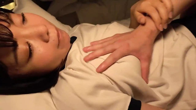Very Petite Girl With A Huge Set Of Knockers Loves Experimenting With The Old Man part 3