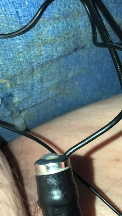 Bedtime Estim Cum Shot