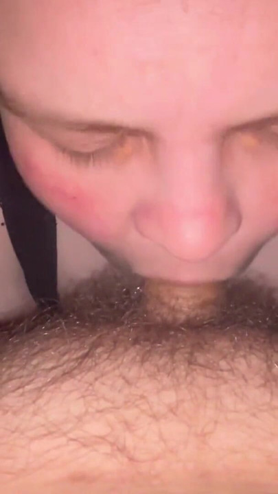 Come let mommy suck you like this cum in mouth I swallow | Clip 1