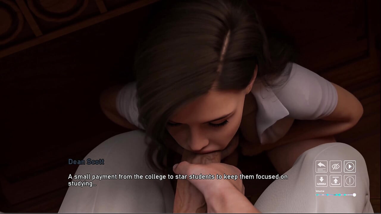 Steps of Debauchery 18 Cant Believe She Will Give the Dean a Blowjob Under His Desk
