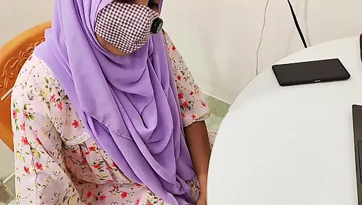 Indian hijabi bhabhi Promotion fuck from office boss Desi xxx