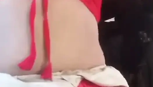 I showed my boyfriend my young booty in a hot dress.