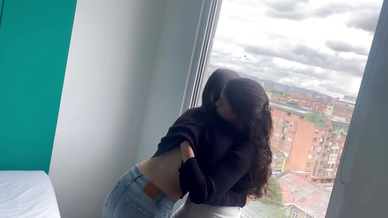 Tesoura lésbica quente até você ter um monte de orgasmos quentes