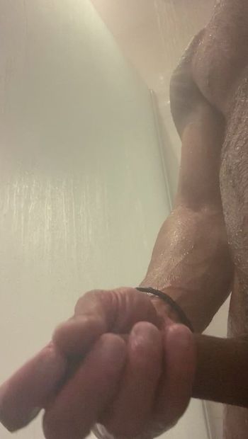 Washing my dick out for the night