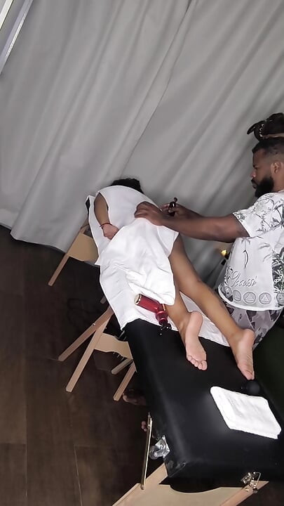 Part 1 Ebony Massaging Wife Released By Gentle Cuckold