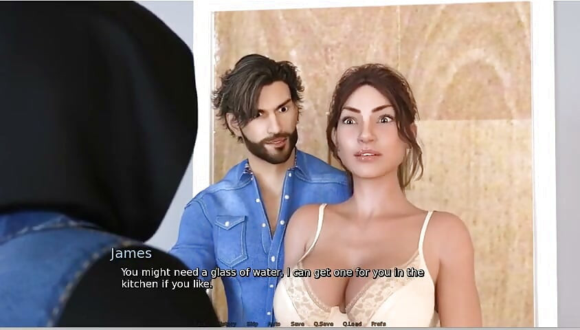 Laura Lustful Secret - геймплей - рольова гра - господиня отримує пестощі пальцями перед орендарем