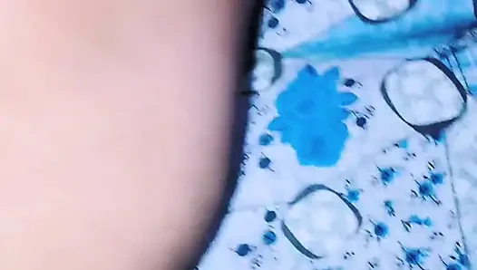 He put his hand in his wife's pussy and her pussy exploded.