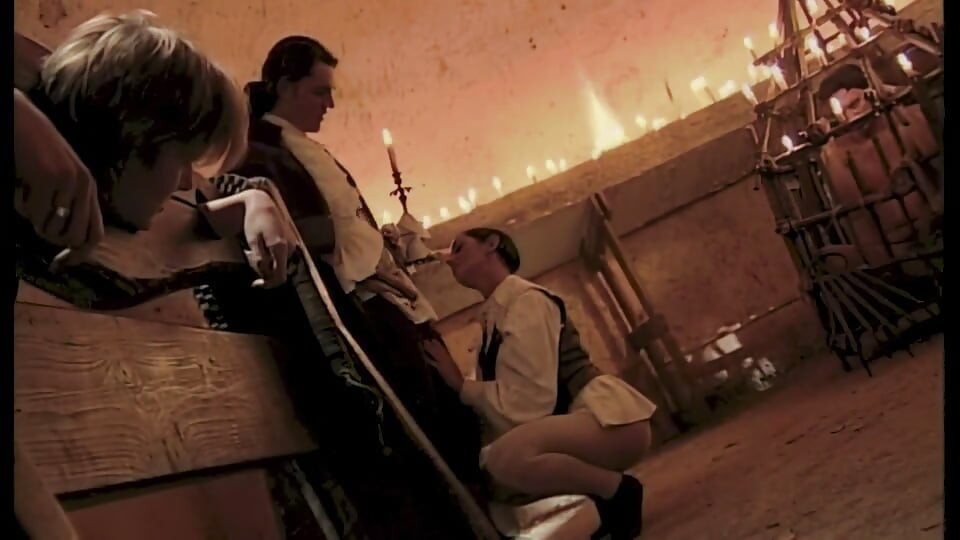 Submission in a Cage and Fuck at Candle Light