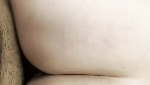 Tampilan belakang cowgirl terbalikku