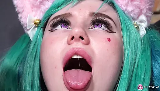 Buttpluged Furry Slut Leyla Lure Loves to Drill Her Pussy