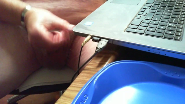 Jacking Off with Cum
