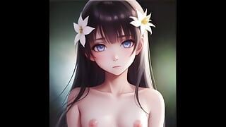 Compilación de chicas anime desnudas. Chicas hentai sin censura