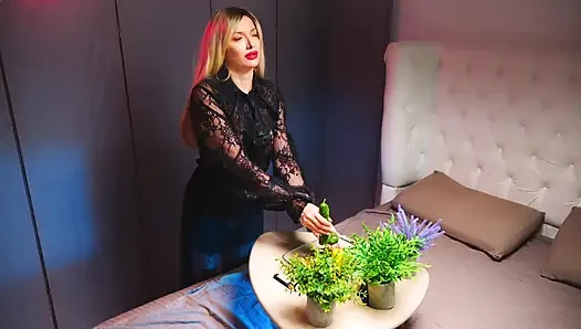 Keyifli bir cadının seksi büyüsü, arzuların gerçek olacak