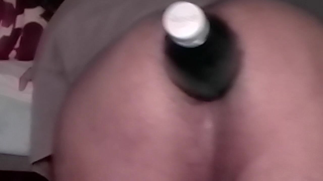Bottle up the ass 1