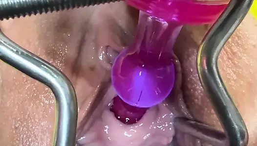 Stretching my Urethra With Anal Beads