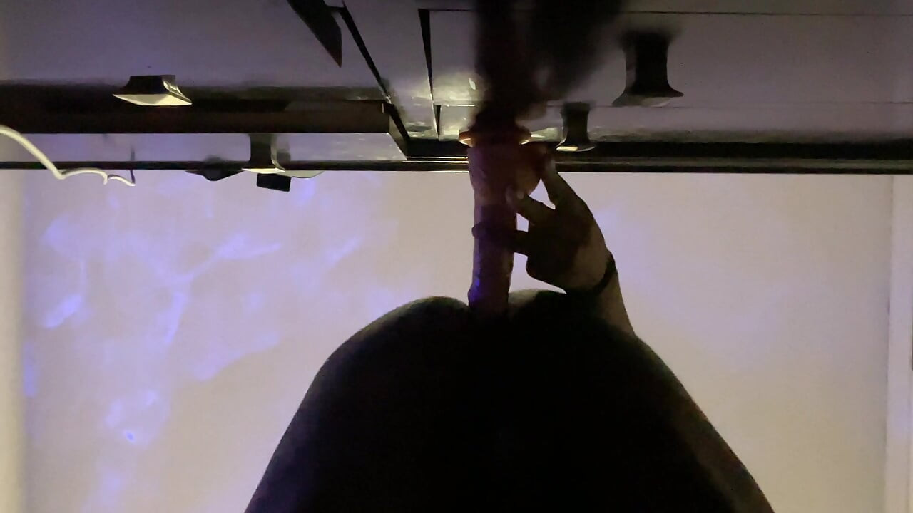 Black Booty POV Solo with 10 inch Fat Toy Doggy Style