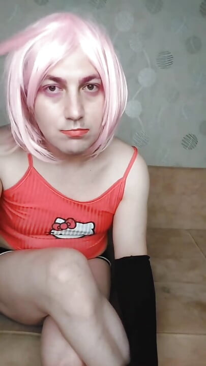 Cute Shorts Cowgirl Sissy Smooth Legs Big Booty