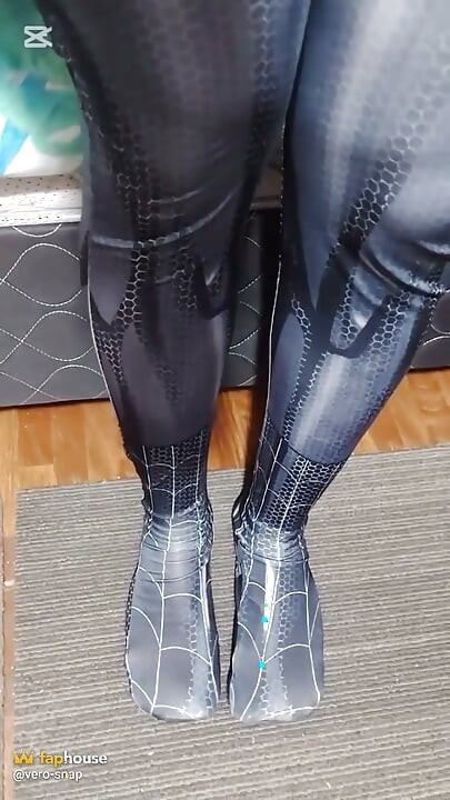 Spiderman Venom Transgender Cosplay για Halloween, τόσο καυτό