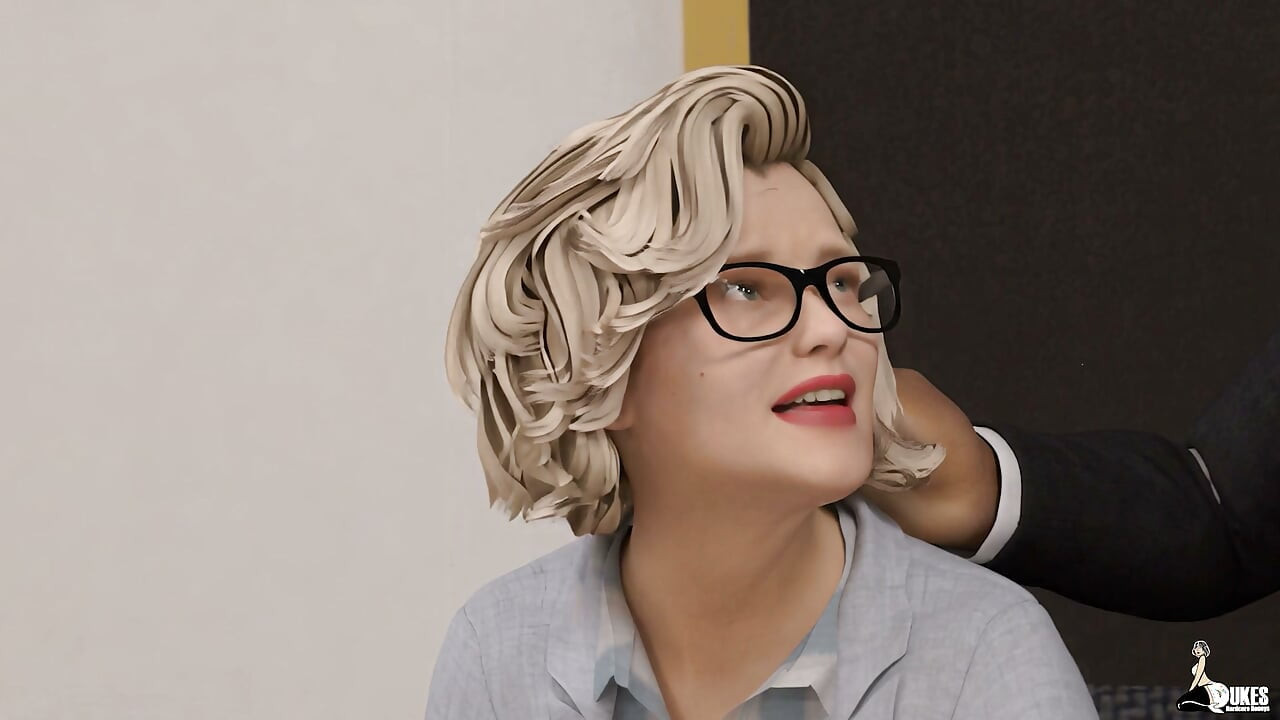 Big Dick Boss Rough Fucks his Submissive Secretary