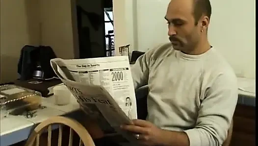 Harika esmer ve adam başka bir adamı biseksüel eyleme sokuyor