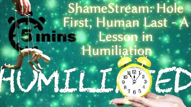 Shamestream: Hole First, Human Last - a Lesson in Humiliation