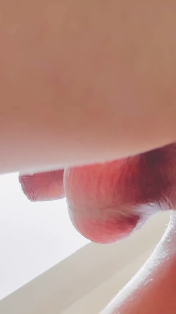 Stunning moment from "The boy exposed his large foreskin outside the window."