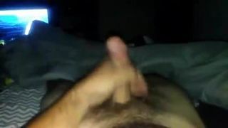Jacking off and cum