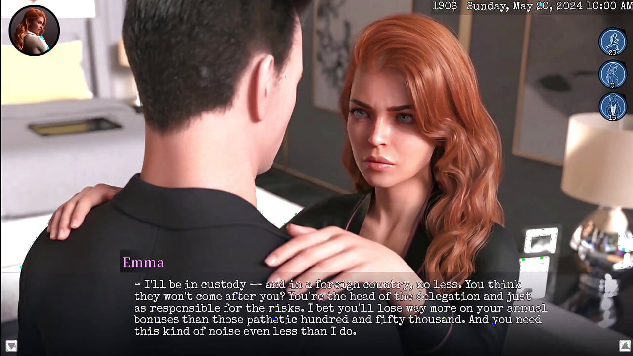 Boundaries of Morality 24 Emma Missed Tyler Cock and the Hot Chat